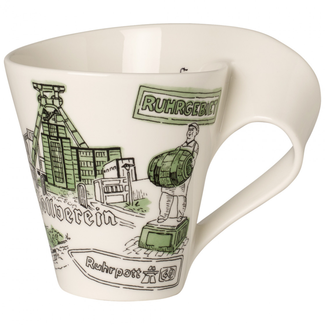 Villeroy & Boch Кружка 300 мл Cities of the World — Ruhrgebiet | https://grandposuda.com.ua