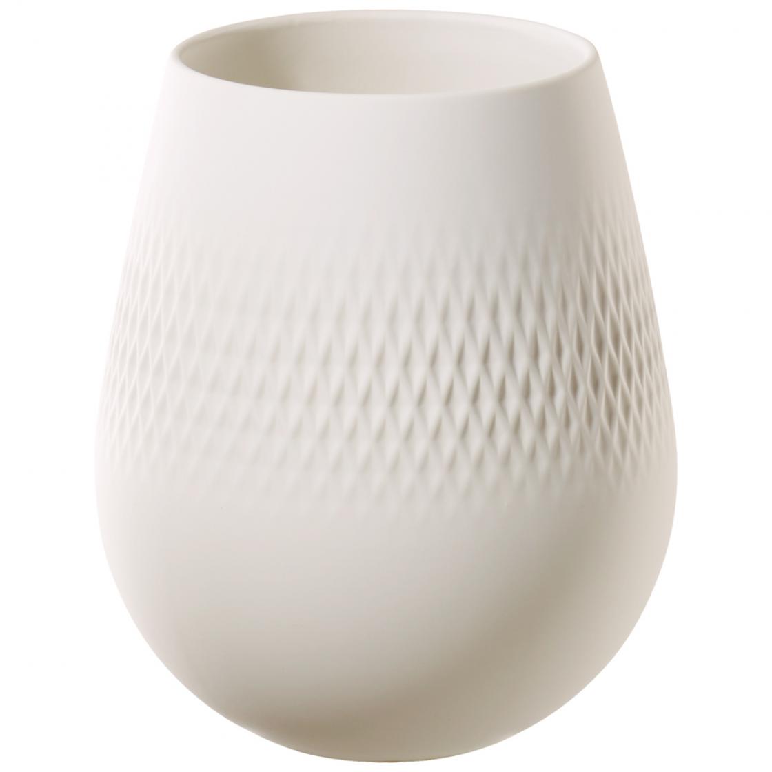 Villeroy & Boch Ваза белая 12,5 х 12,5 х 14 см Collier | https://grandposuda.com.ua