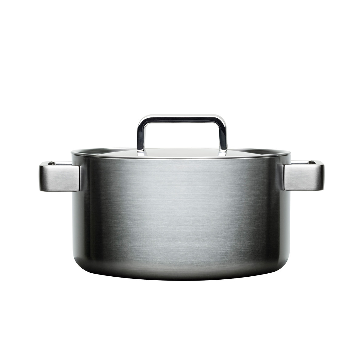 Iittala Кастрюля с крышкой 22 см серебристая Tools | https://grandposuda.com.ua