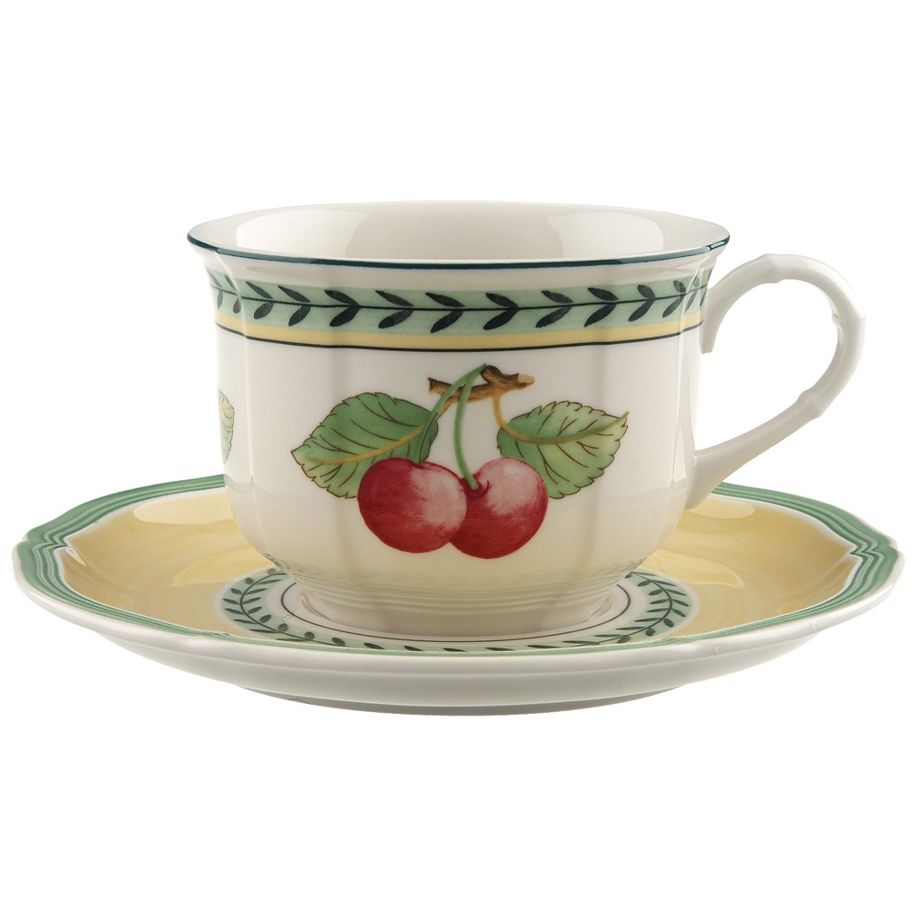 Villeroy & Boch Кофейная пара для капучино 0,35 л French Garden | https://grandposuda.com.ua