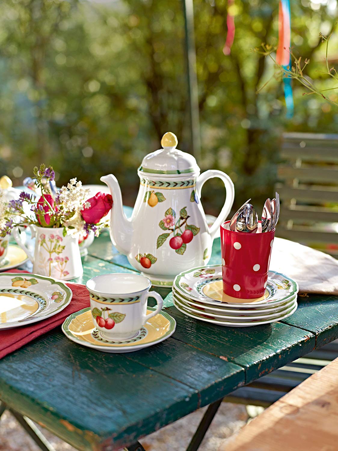 Villeroy & Boch Блюдце к чашке для капучино 17 см French Garden | https://grandposuda.com.ua