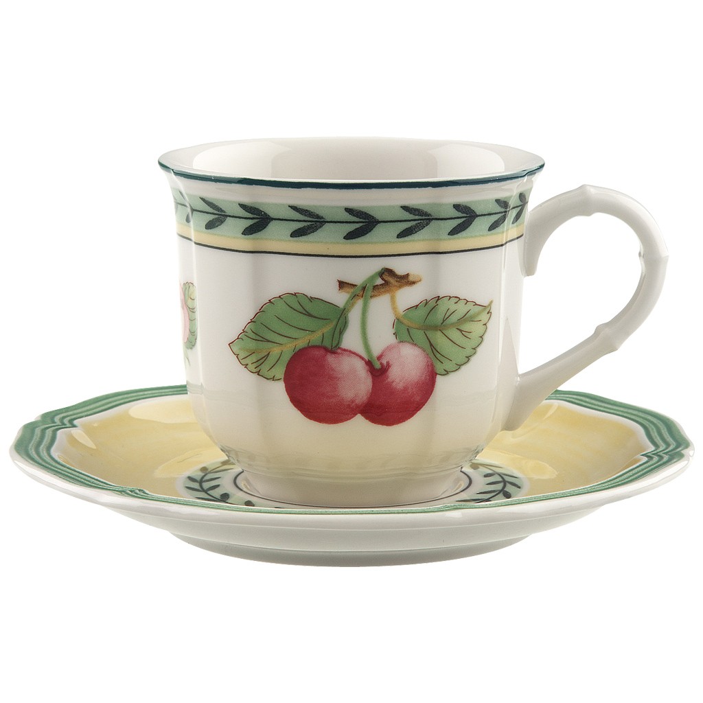 Villeroy & Boch Кавова пара для еспресо / мокко 0,10 л French Garden | https://grandposuda.com.ua