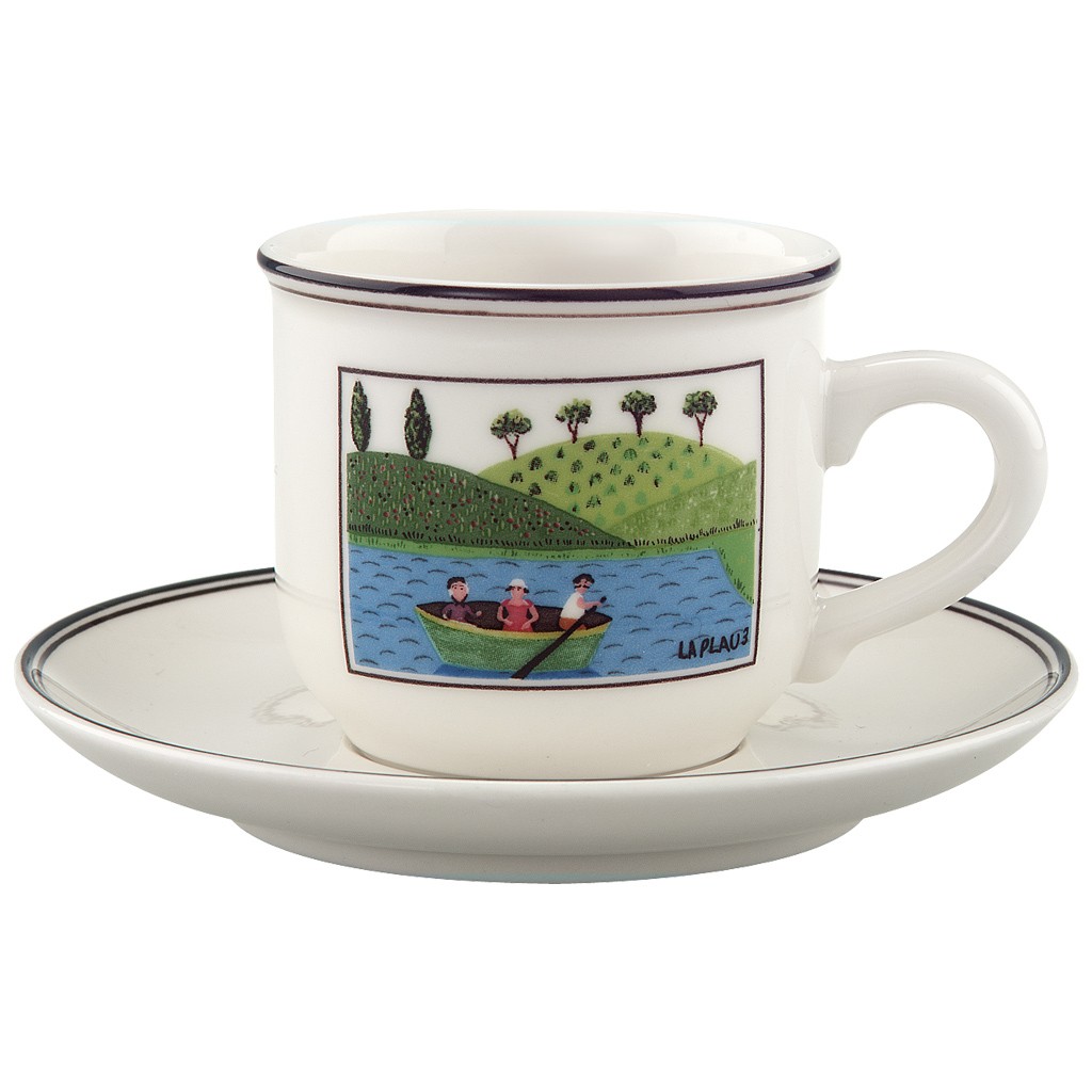 Villeroy & Boch Кавова пара для еспресо / мокко 0,10 л Design Naif | https://grandposuda.com.ua