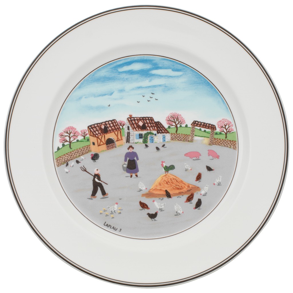 Villeroy & Boch Тарелка Птичий двор 27 см Design Naif | https://grandposuda.com.ua