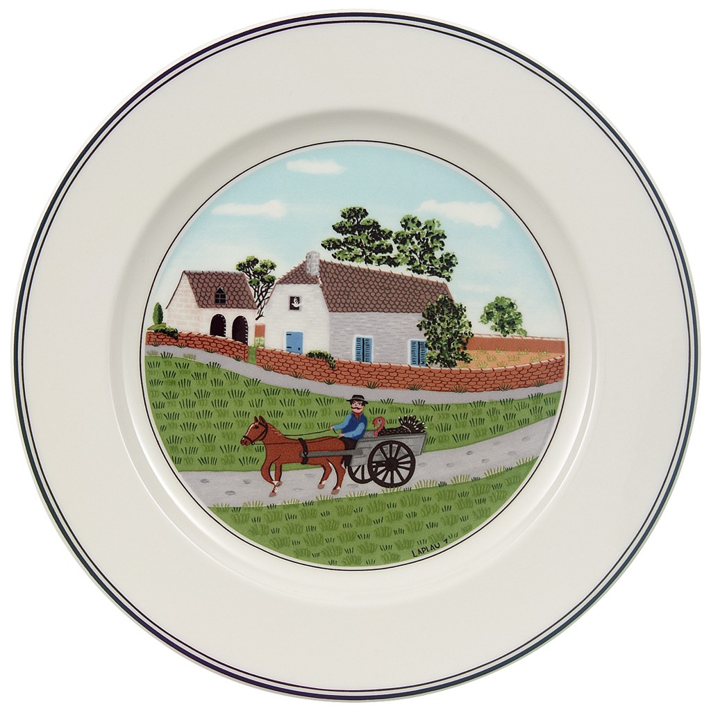 Villeroy & Boch Тарілка для сніданку 21 см Селянин Design Naif | https://grandposuda.com.ua