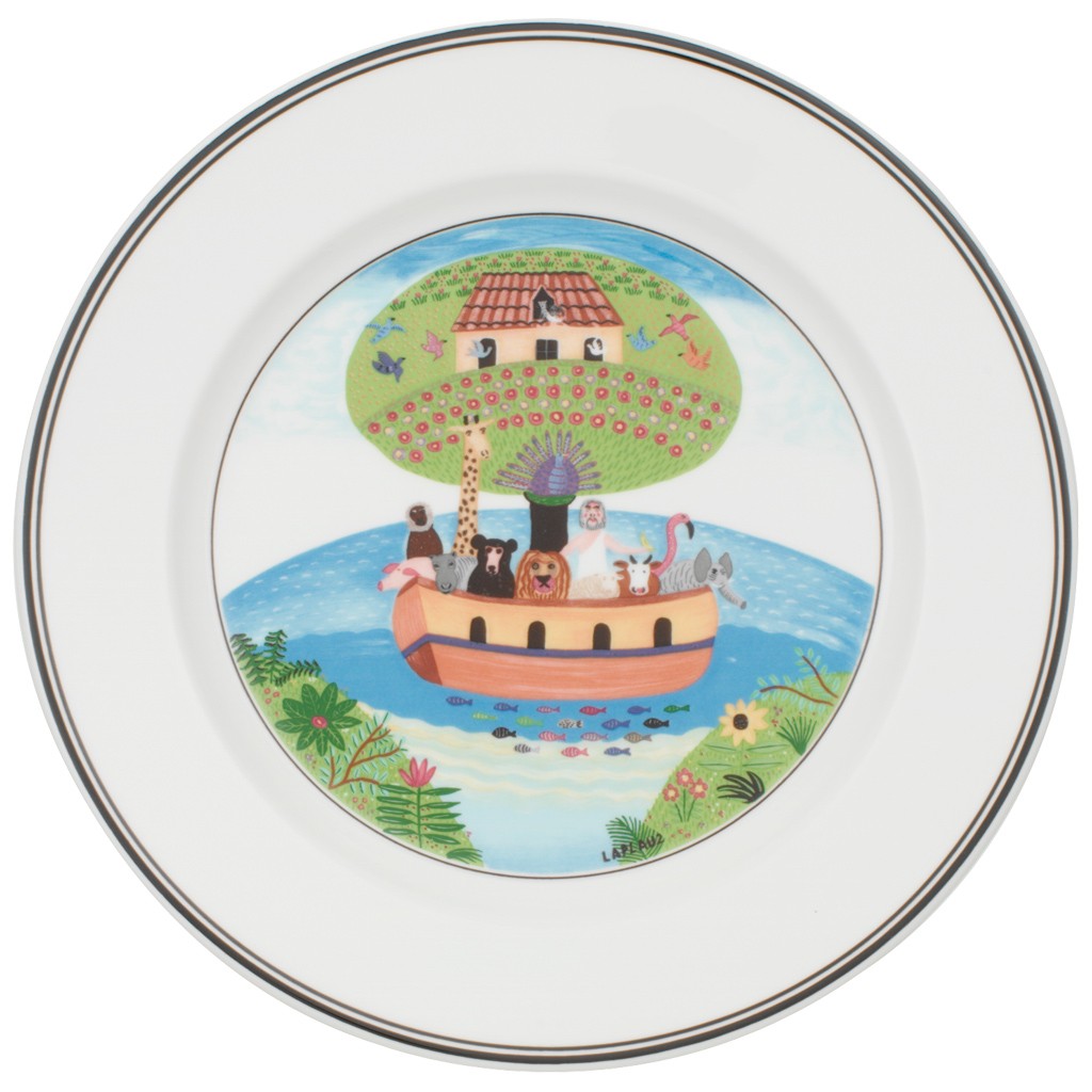Villeroy & Boch Тарілка для сніданку 21 см Arche Noah Design Naif | https://grandposuda.com.ua