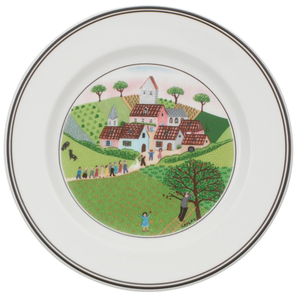 Villeroy & Boch Тарілка пиріжкова 17 см Весілля Design Naif | https://grandposuda.com.ua