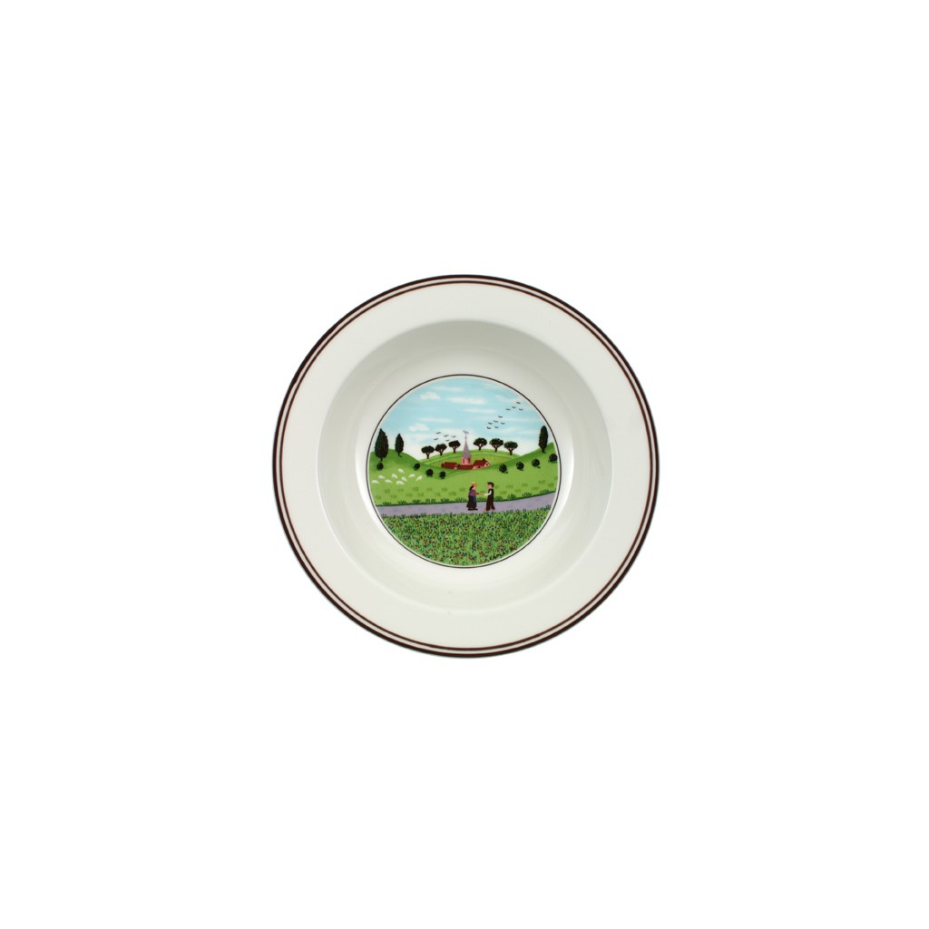 Villeroy & Boch Салатница 'Неожиданная встреча' Ø 20 см Design Naif | https://grandposuda.com.ua