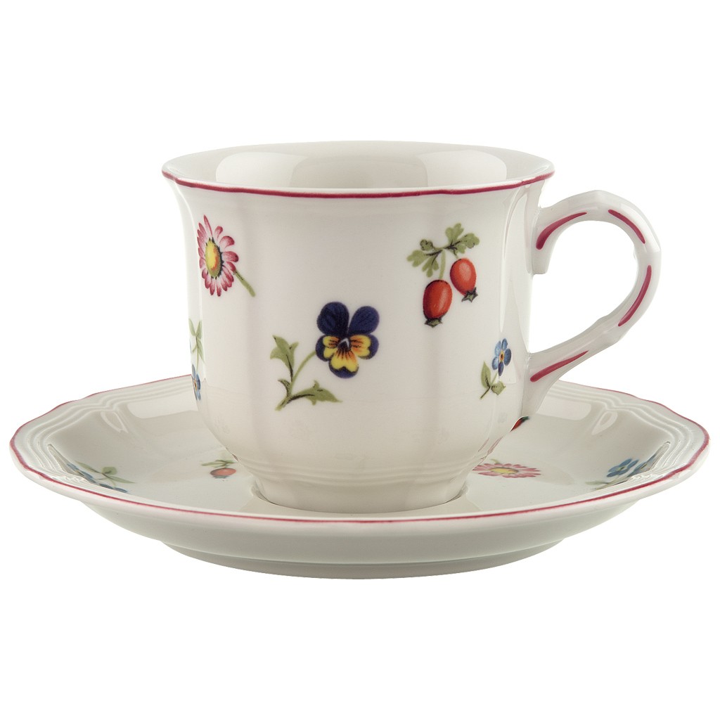 Villeroy & Boch Кавова пара 0,20 л Petite Fleur | https://grandposuda.com.ua