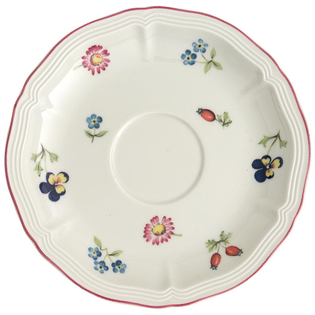 Villeroy & Boch Блюдце до піала для супу / бульйону 17 см Petite Fleur | https://grandposuda.com.ua