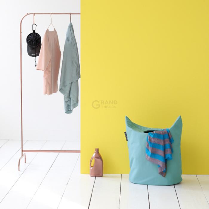 Brabantia Сумка для белья, овальная 50 л мятная | https://grandposuda.com.ua