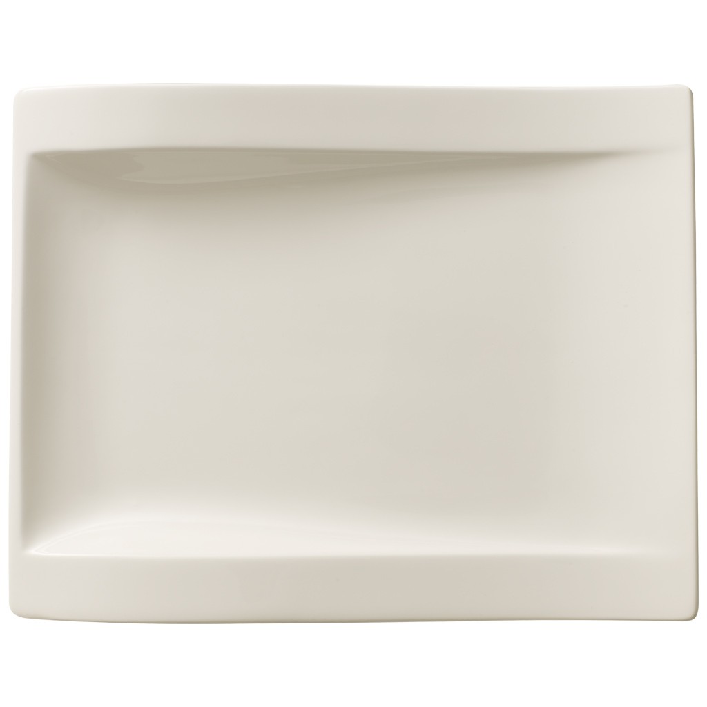 Villeroy & Boch Тарілка для сніданку 26 x 20 см прямокутна NewWave Porzellan | https://grandposuda.com.ua