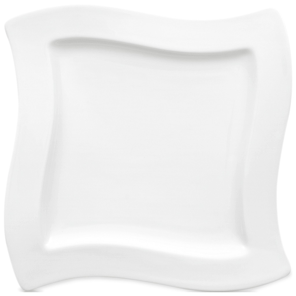 Villeroy & Boch Тарілка для сніданку 24 x 24 см квадратна NewWave Porzellan | https://grandposuda.com.ua