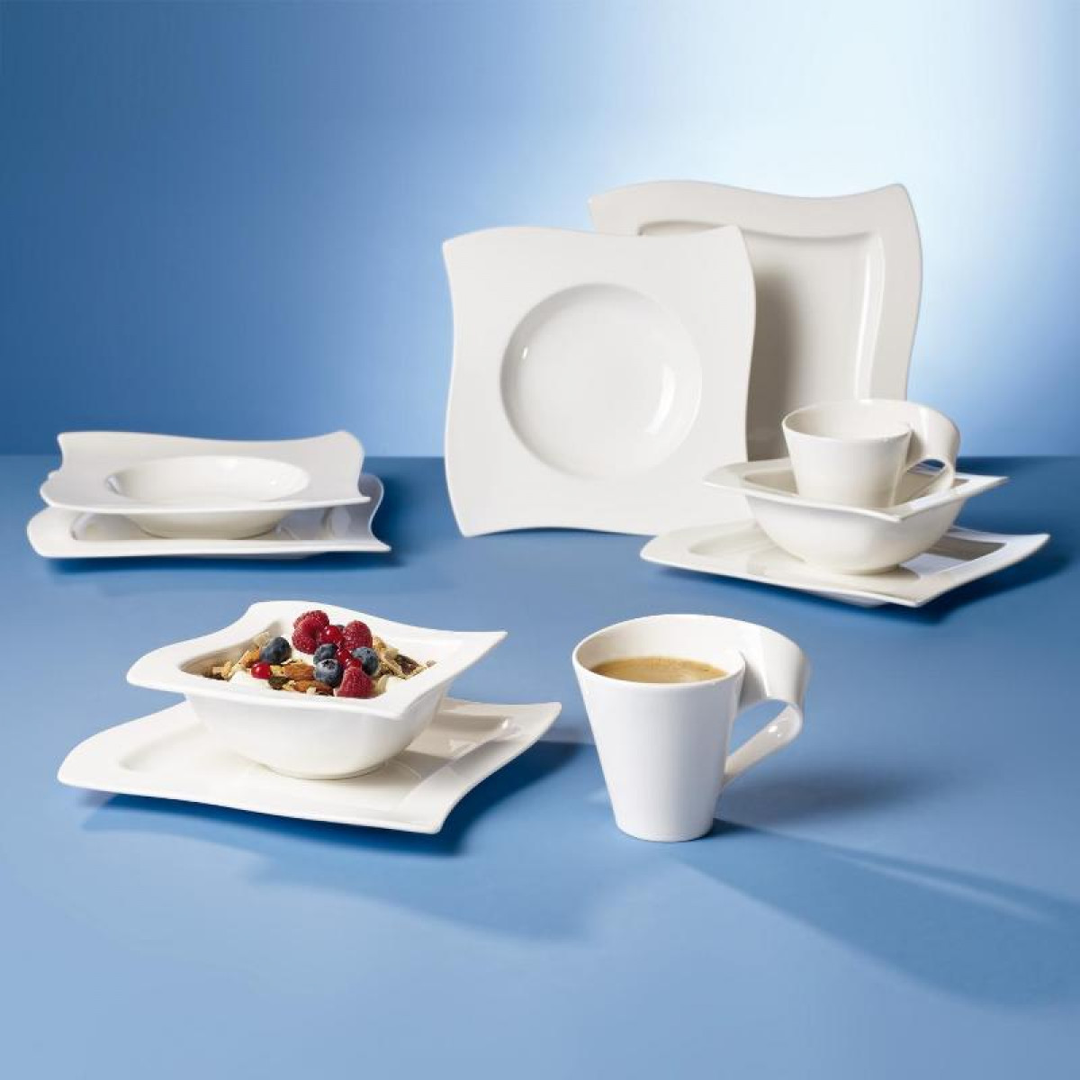 Villeroy & Boch Набір столового посуду 10 предметів New Wave | https://grandposuda.com.ua