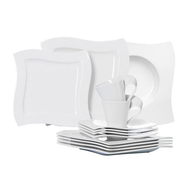 Villeroy & Boch Набор столовой посуды 30 пр. NewWave Porzellan | https://grandposuda.com.ua