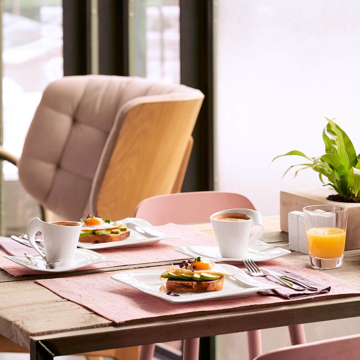 Villeroy & Boch Набор столовой посуды 30 пр. NewWave Porzellan | https://grandposuda.com.ua