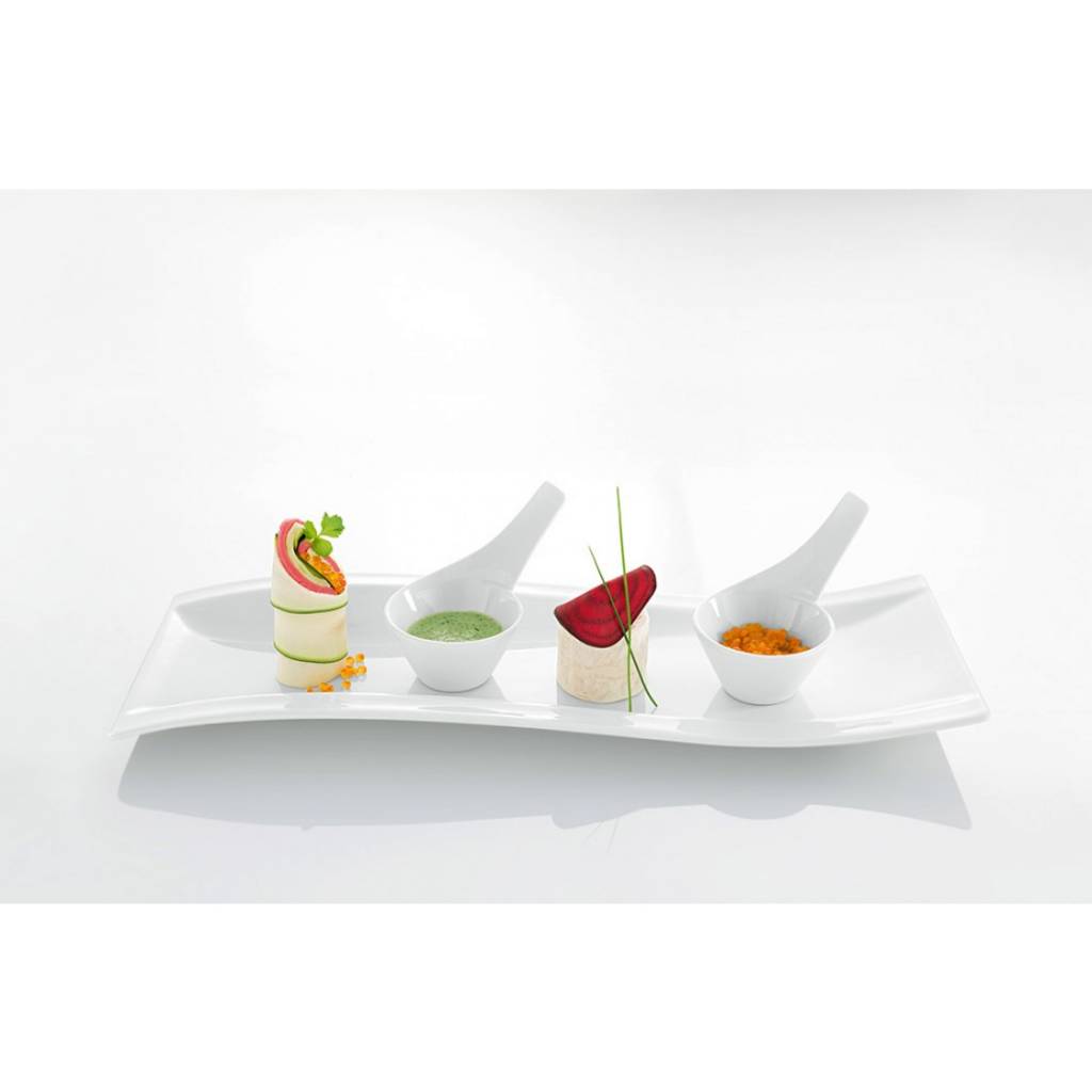 Villeroy & Boch Набор столовой посуды для закусок / антипасти, 5 предметов NewWave | https://grandposuda.com.ua