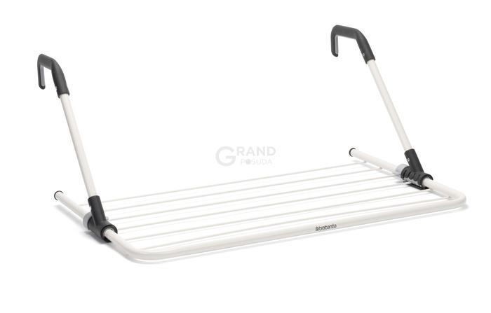 Brabantia Сушилка для белья навесная до 4,5 м навески слоновая кость | https://grandposuda.com.ua