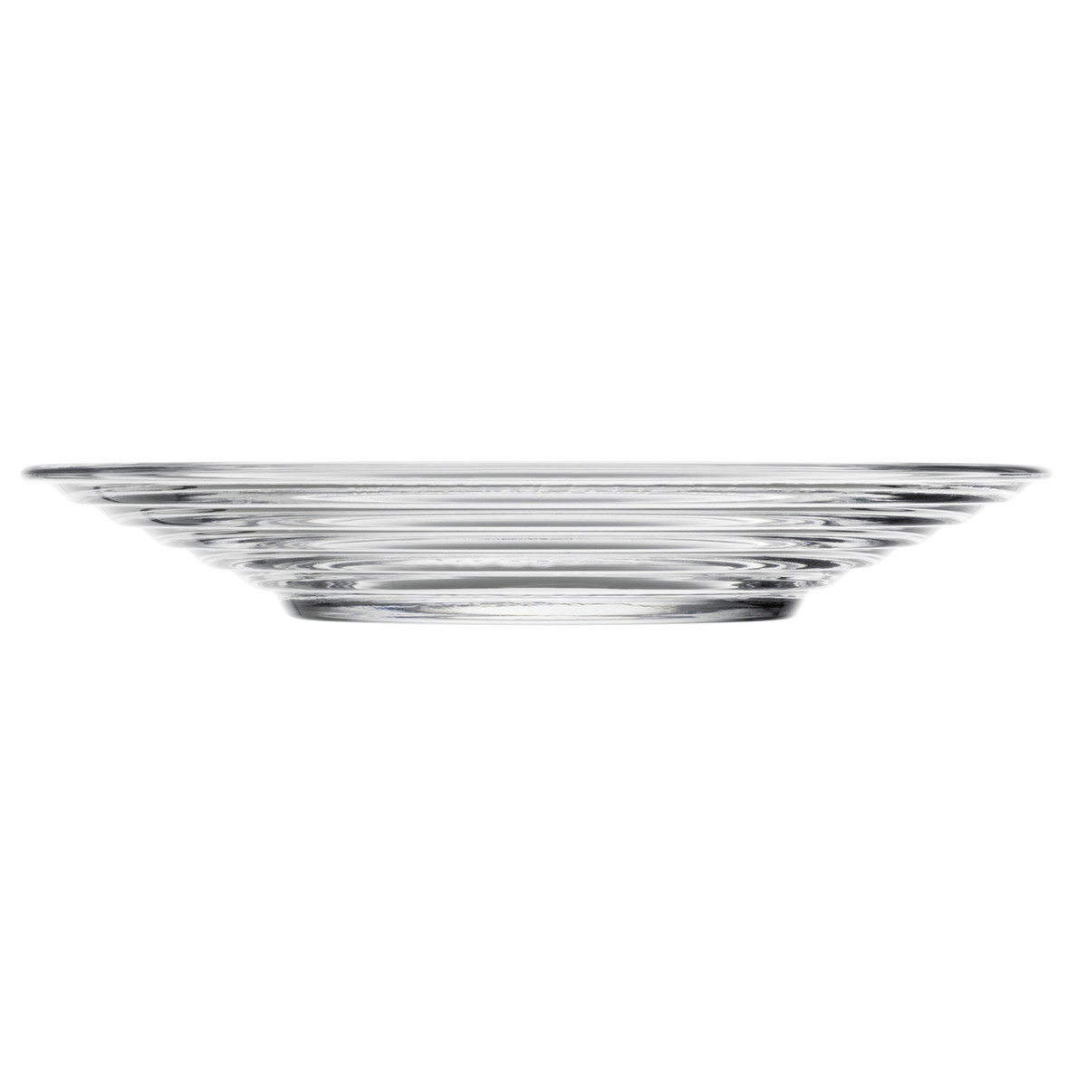 Iittala Блюдце Ø 17,5 см прозрачное Aino Aalto | https://grandposuda.com.ua
