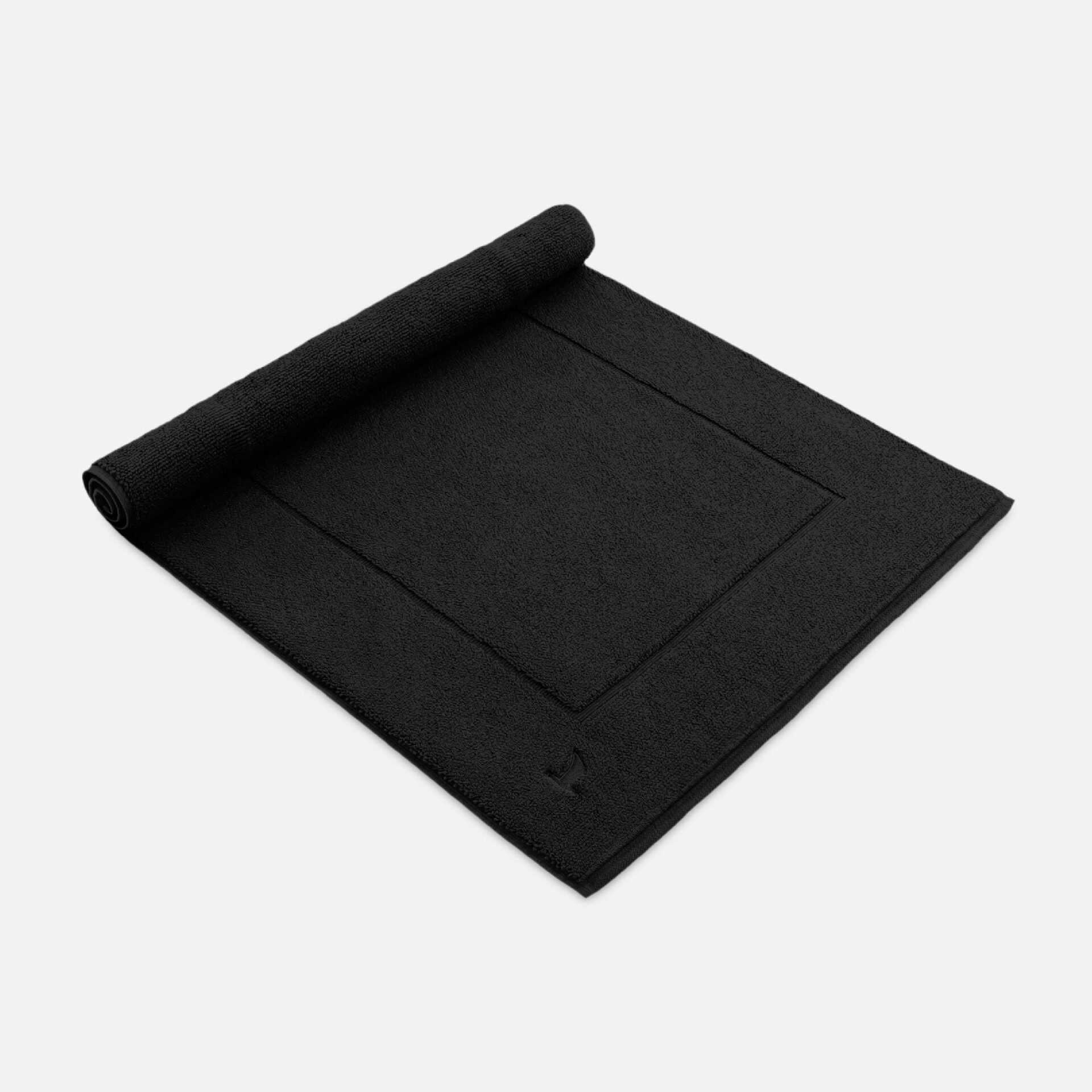 Килимок для ванної 60 x 100 см, чорний Basic Möve | https://grandposuda.com.ua