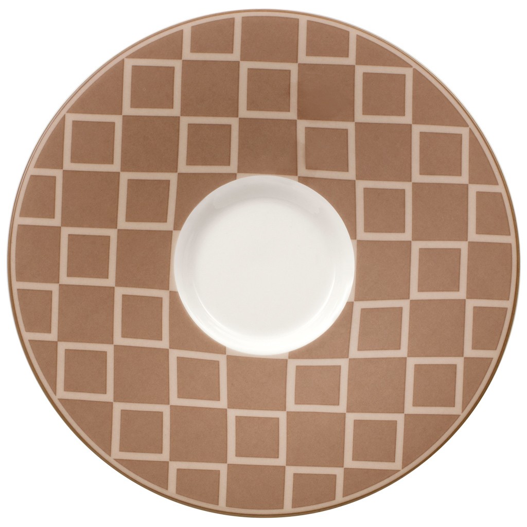 Villeroy & Boch Блюдце к чашке для кофе 14 см Caffe Club Uni caramel | https://grandposuda.com.ua