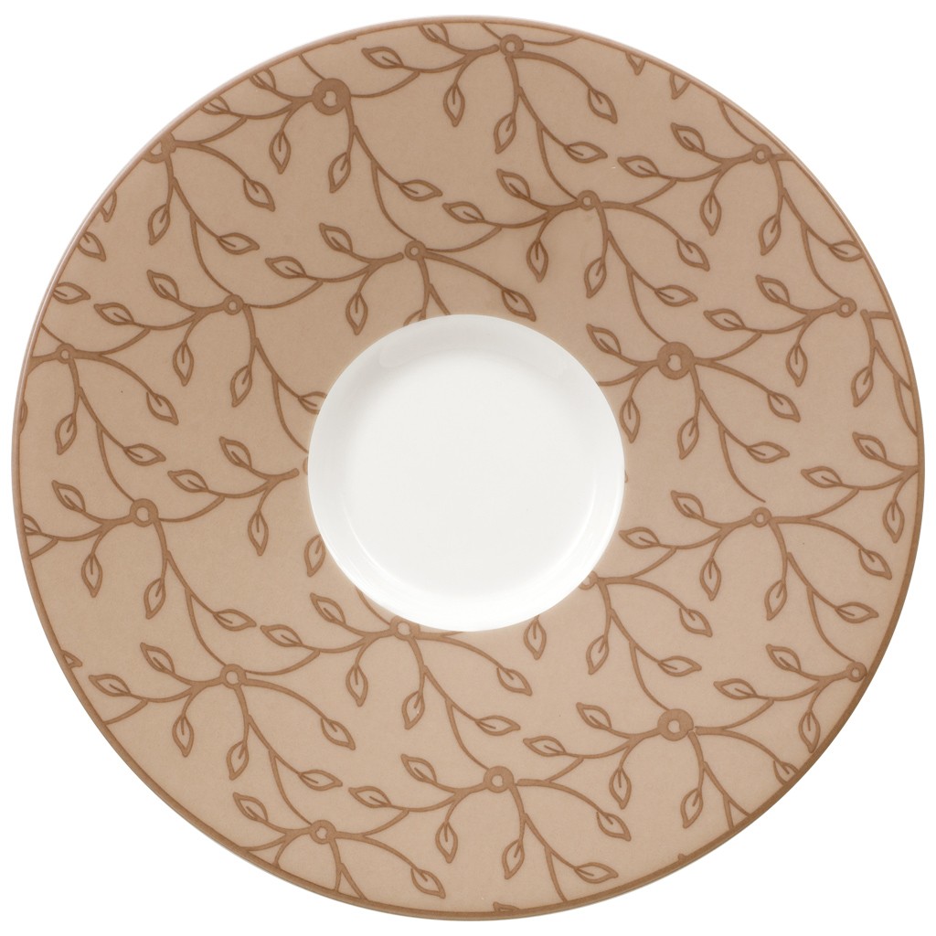 Villeroy & Boch Блюдце к чашке для кофе 14 см Caffe Club Floral caramel | https://grandposuda.com.ua