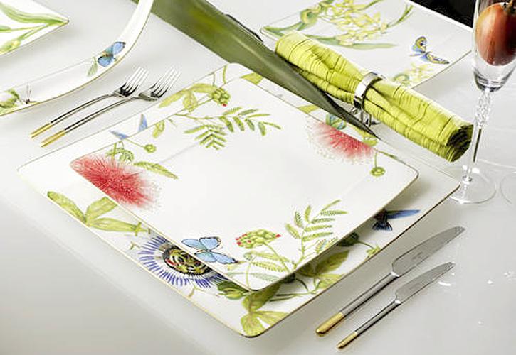 Villeroy & Boch Тарілка для сніданку 23 x 23 см Amazonia | https://grandposuda.com.ua