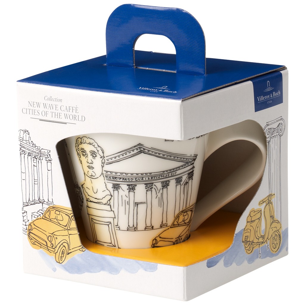 Villeroy & Boch Кружка 0,3 л в подарочной упаковке NewWave Caffe Cities of the World | https://grandposuda.com.ua