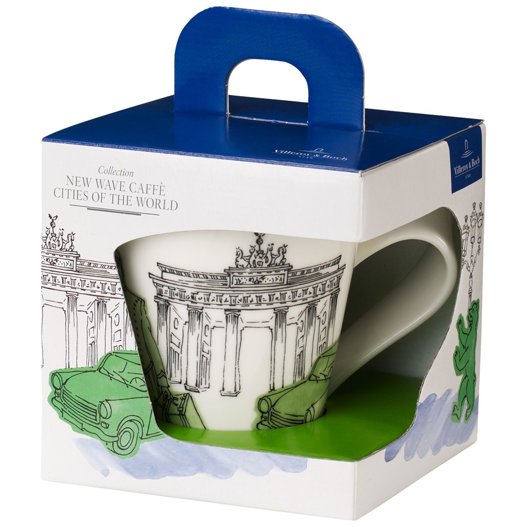 Villeroy & Boch Кружка 300 мл в подарочной упаковке NewWave Caffe Cities of the World | https://grandposuda.com.ua