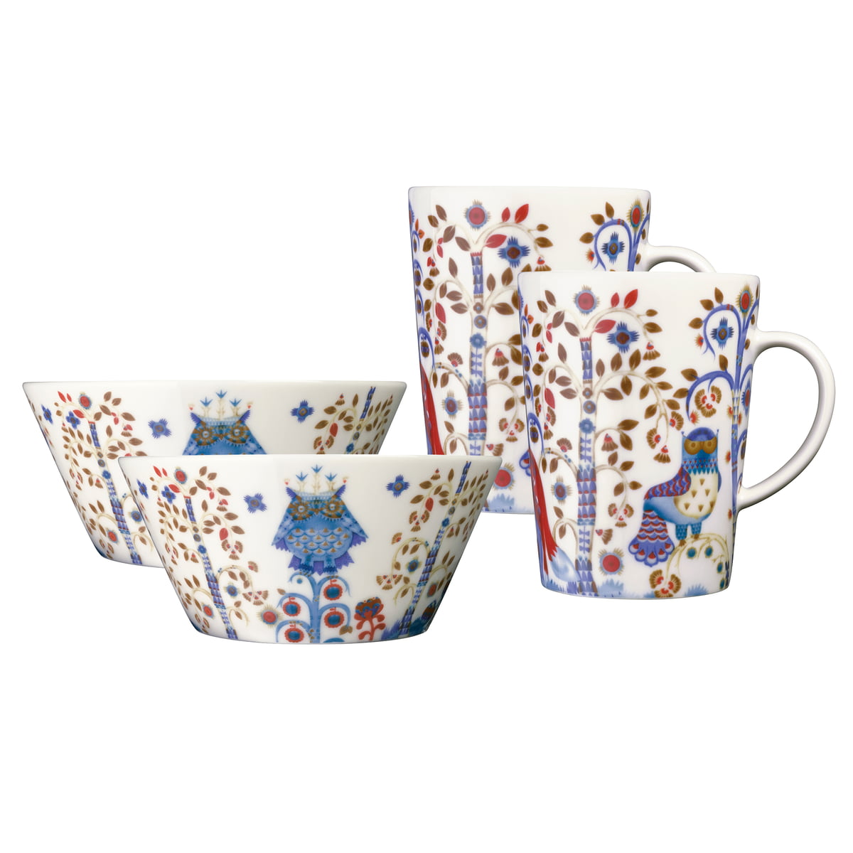 Iittala Піала Ø 12,3 см біла Taika | https://grandposuda.com.ua