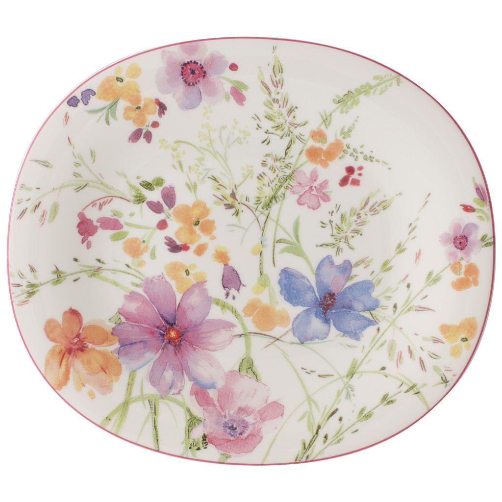 Villeroy & Boch Тарілка для сніданку 23 x 19 см овальна Mariefleur | https://grandposuda.com.ua
