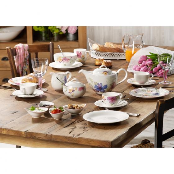 Villeroy & Boch Набір столового посуду на 2 персони 8 предметів Mariefleur Basic | https://grandposuda.com.ua