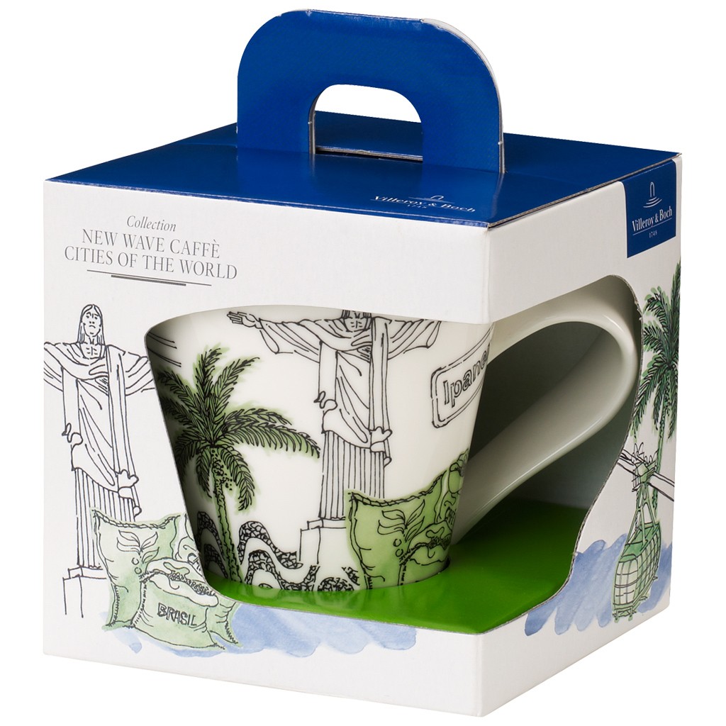 Villeroy & Boch Кружка 0,3 л в подарочной упаковке NewWave Caffe Cities of the World | https://grandposuda.com.ua