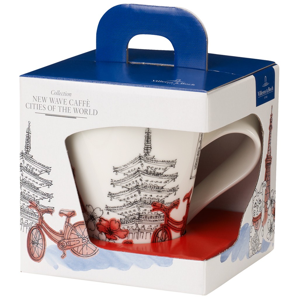 Villeroy & Boch Кружка 300 мл в подарочной упаковке NewWave Caffe Cities of the World | https://grandposuda.com.ua