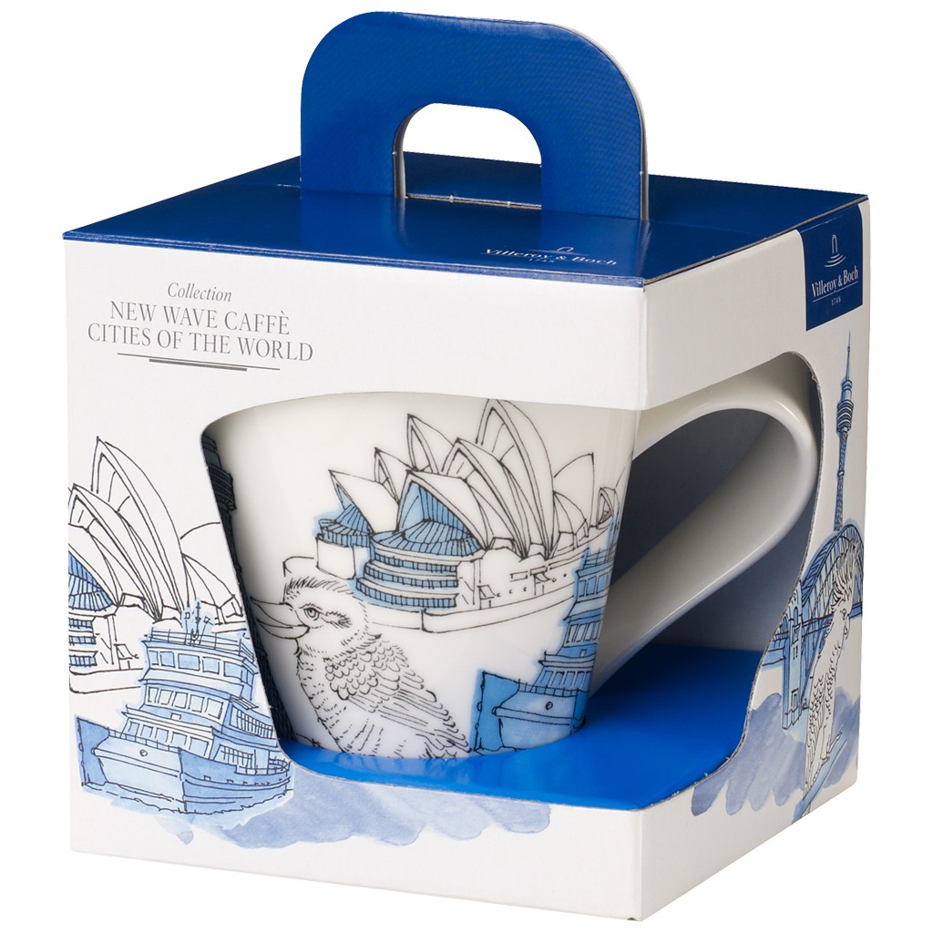 Villeroy & Boch Кружка 300 мл в подарочной упаковке NewWave Caffe Cities of the World | https://grandposuda.com.ua