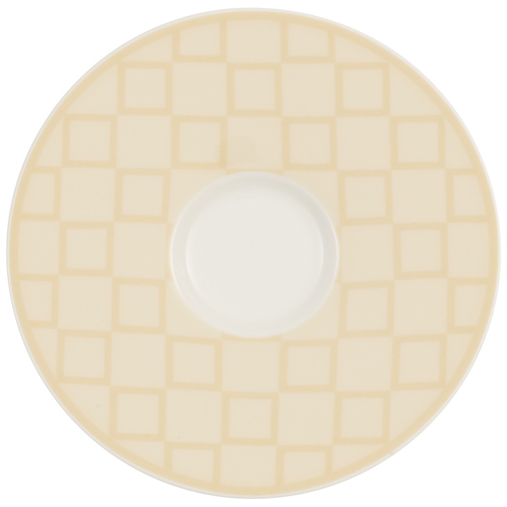 Villeroy & Boch Блюдце для чашки для кофе 14 см Caffe Club Uni vanille | https://grandposuda.com.ua