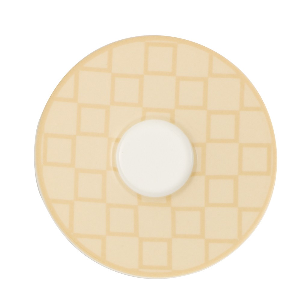 Villeroy & Boch Блюдце к чашке для эспрессо / мокко 12 см Caffe Club Uni vanille | https://grandposuda.com.ua