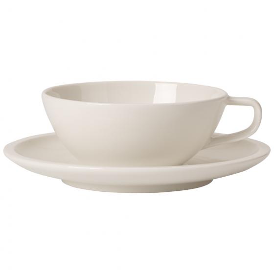 Villeroy & Boch Чашка для чая 0,24 л с блюдцем 16 см Artesano Original | https://grandposuda.com.ua