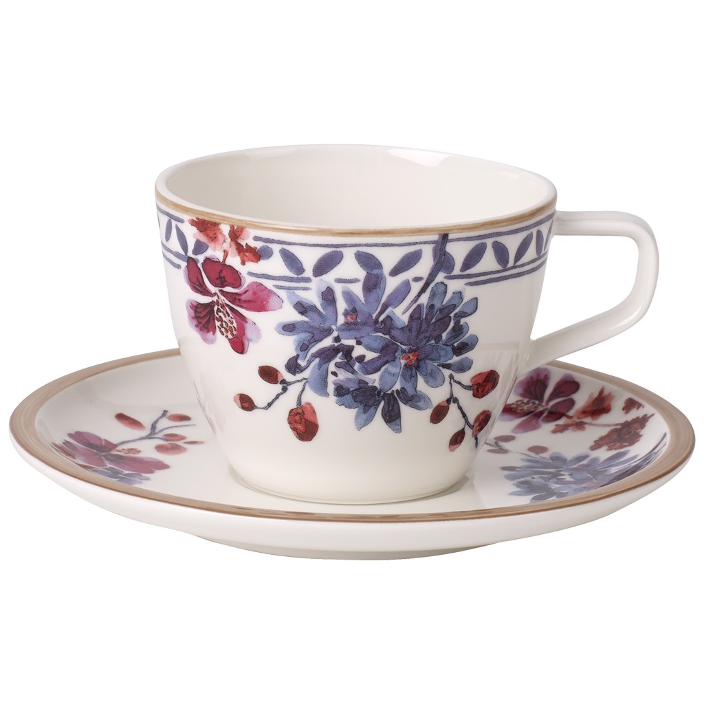 Villeroy & Boch Кавова пара 0,25 л Artesano Provençal Lavendel | https://grandposuda.com.ua