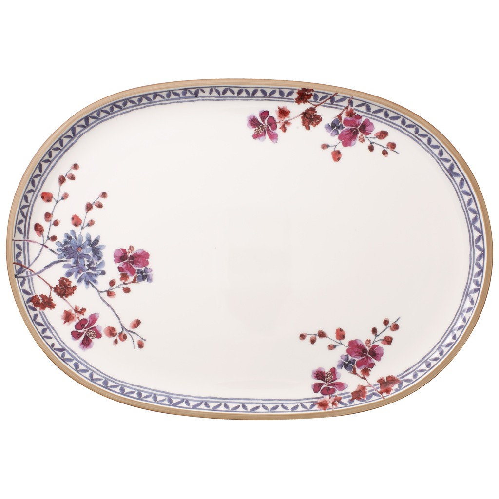 Villeroy & Boch Блюдо для рыбы овальное 43 x 30 см Artesano Provençal Lavendel | https://grandposuda.com.ua