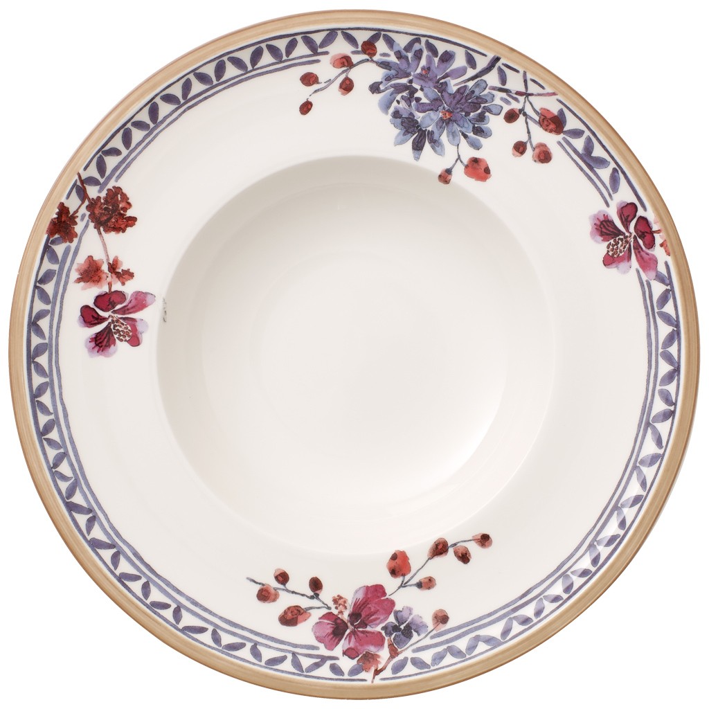 Villeroy & Boch Тарілка для супу 25 см Artesano Provençal Lavendel | https://grandposuda.com.ua