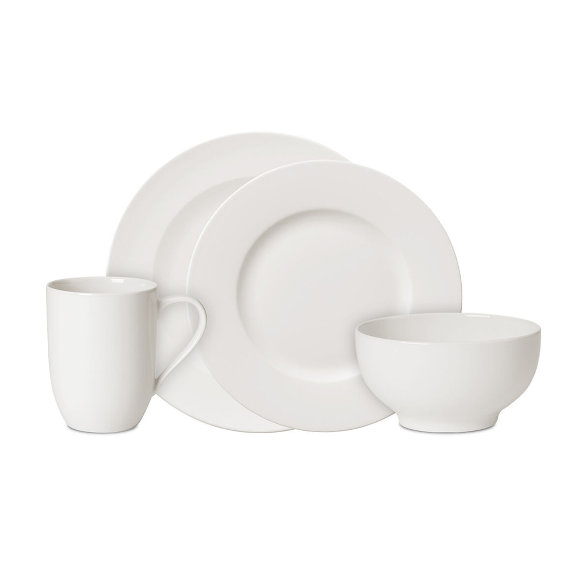 Villeroy & Boch Набор столовой посуды на 4 персоны, 16 предметов For Me | https://grandposuda.com.ua