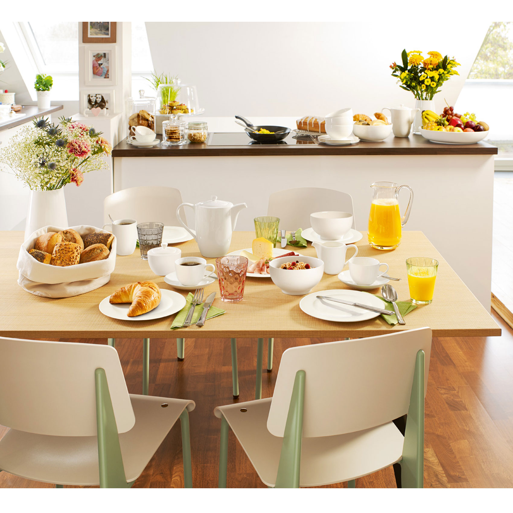Villeroy & Boch Набор столовой посуды, 20 предметов For Me | https://grandposuda.com.ua