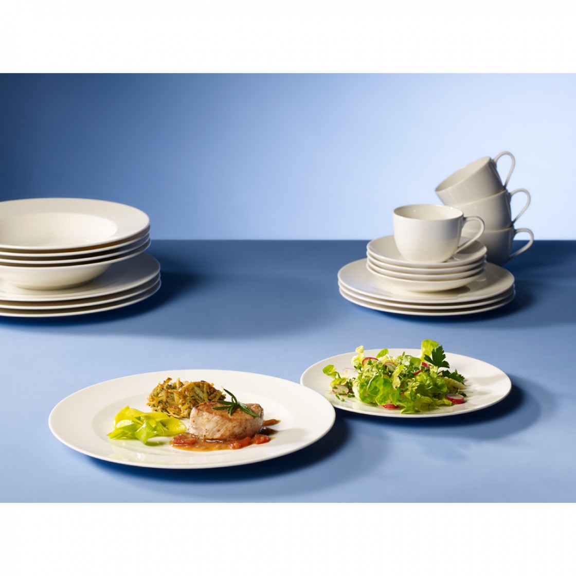 Villeroy & Boch Набор столовой посуды, 20 предметов For Me | https://grandposuda.com.ua