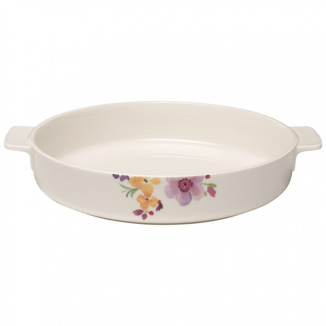 Villeroy & Boch Форма для запекания круглая 28 см Mariefleur Basic | https://grandposuda.com.ua