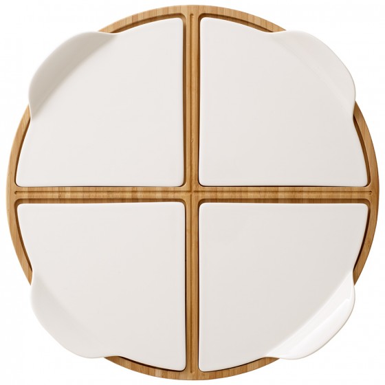 Villeroy & Boch Блюдо для вечірок, кругле Pizza Passion | https://grandposuda.com.ua