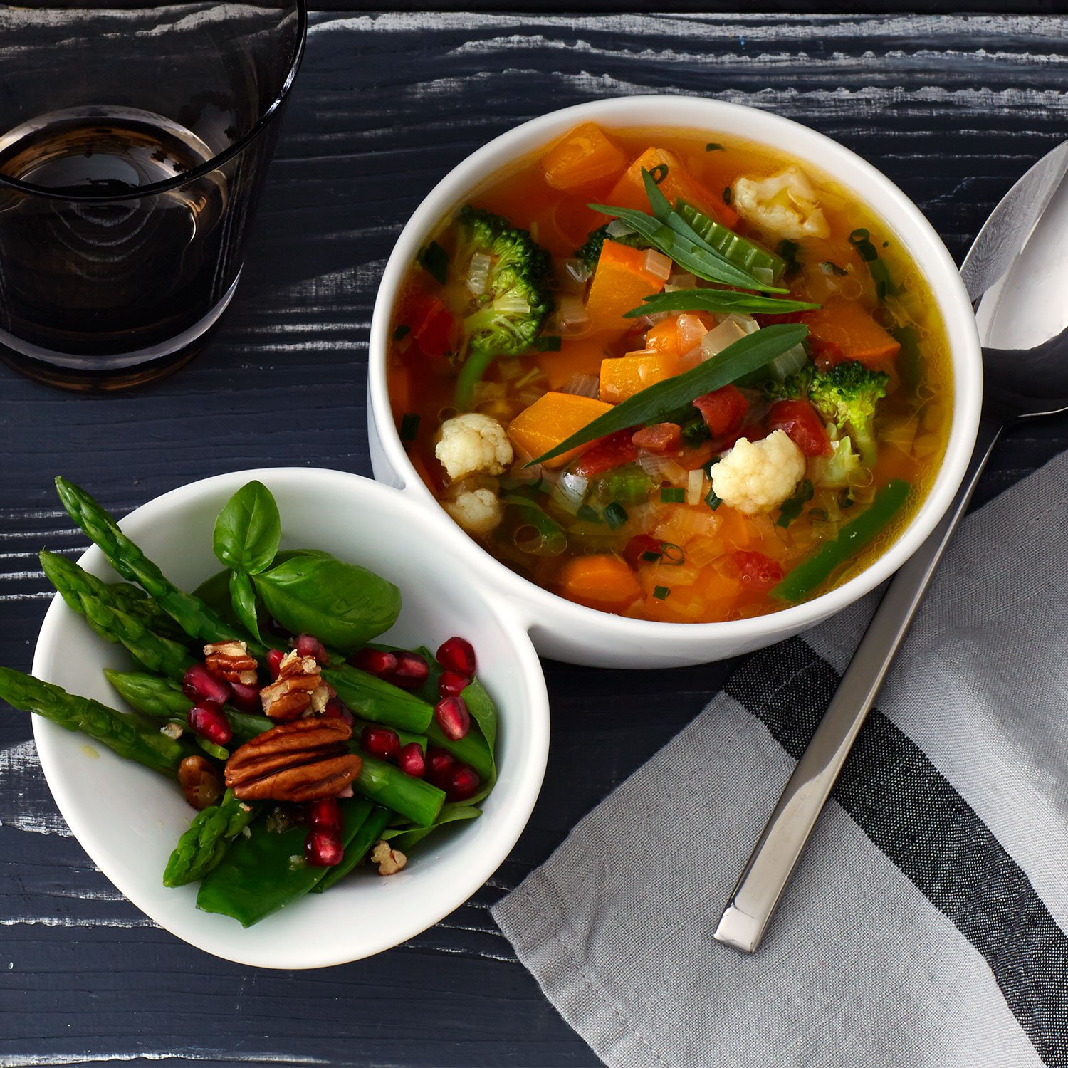 Villeroy & Boch Подвійна піала для супу, маленька 23,3 x 13,3 x 5,2 см Soup Passion | https://grandposuda.com.ua