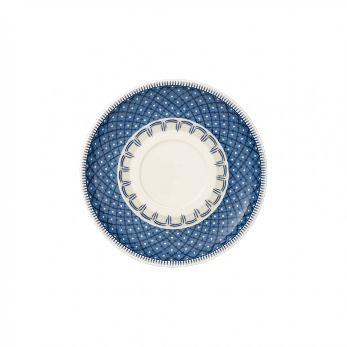 Villeroy & Boch Блюдце к чашке для кофе 16 см Casale Blu | https://grandposuda.com.ua