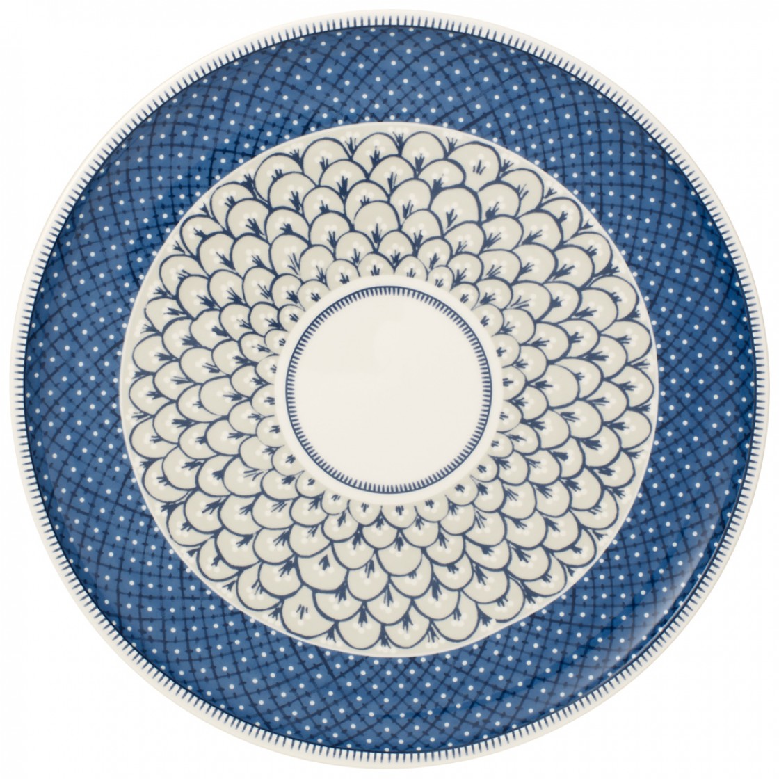 Villeroy & Boch Тарілка для піци 32 см Casale Blu | https://grandposuda.com.ua