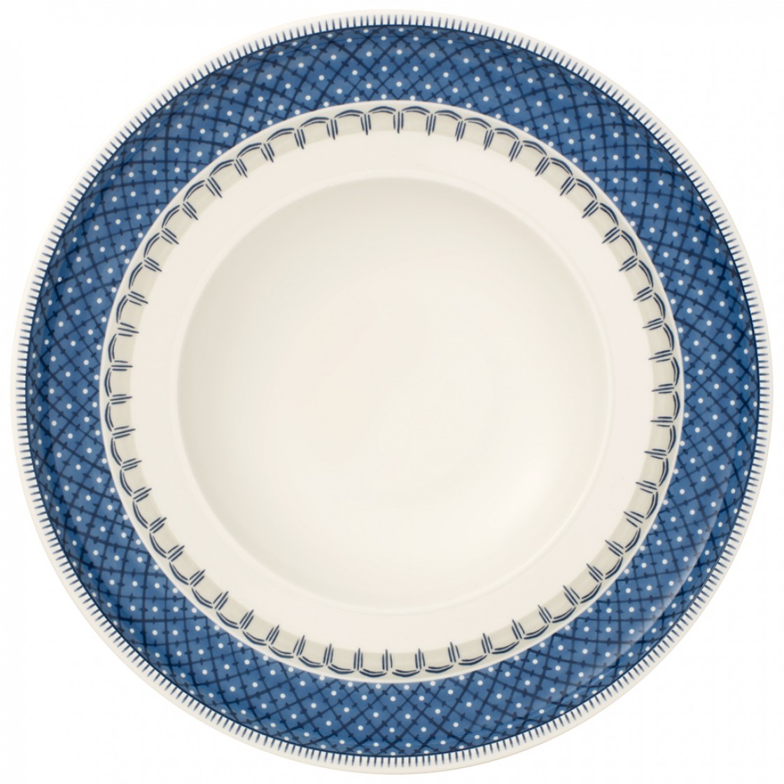 Villeroy & Boch Тарілка для пасти 30 см Casale Blu | https://grandposuda.com.ua